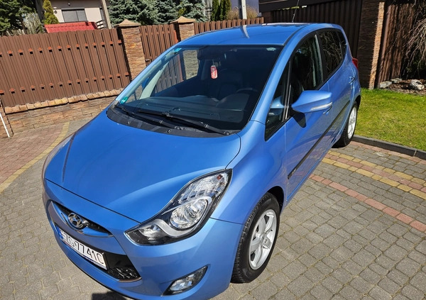 Hyundai ix20 cena 33400 przebieg: 148369, rok produkcji 2012 z Zgierz małe 106